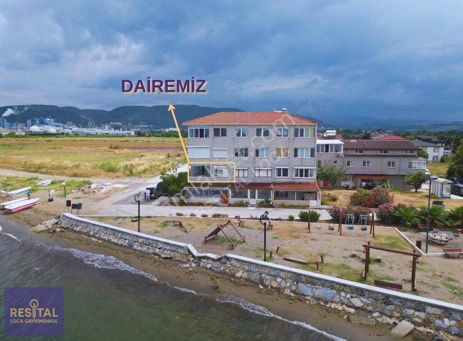 Çiftlikköy Taşköprü Bld. (Taşköprü Yeni) Satılık Yazlık ALTINKUM'DA DENİZE SIFIR KAT MÜLKİYETLİ 2+1 EŞYALI SATILIK DAİRE