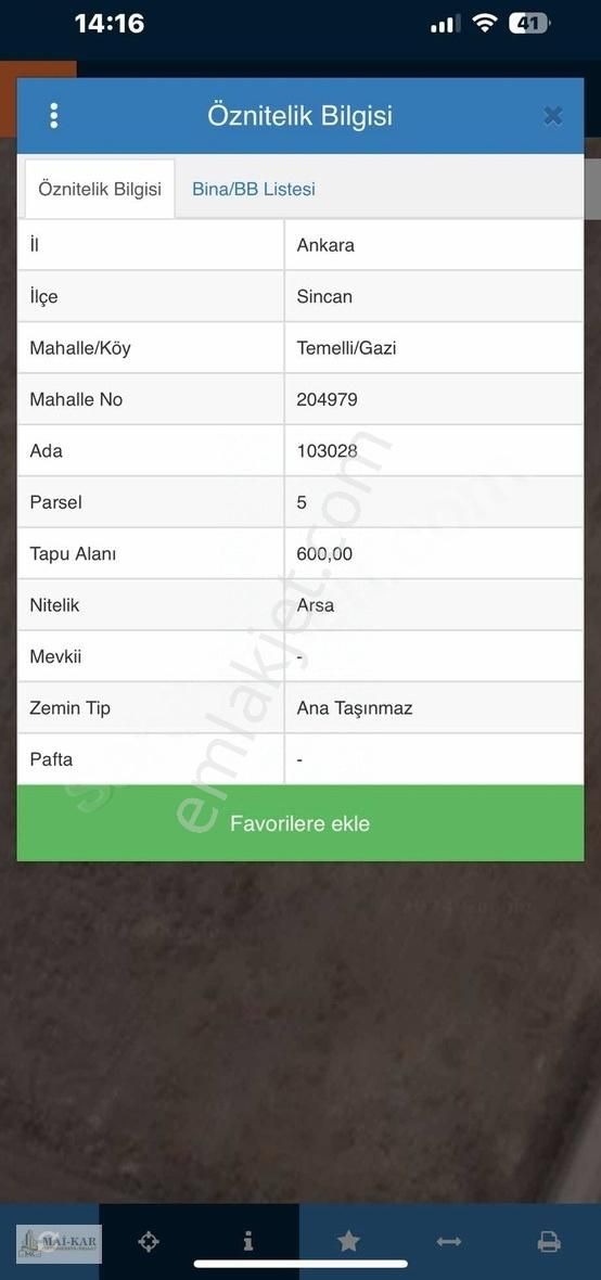 Temelli Gazi De Tek Tapu Arsa 600 M2 - Görsel 6