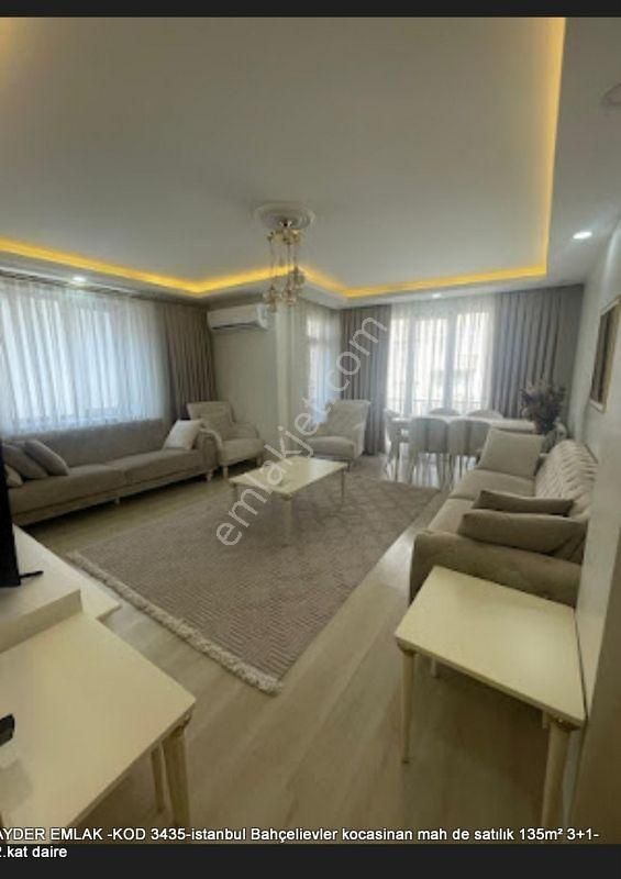 Bahçelievler Kocasinan Merkez Satılık Daire  istanbul Bahçelievler kocasinan mah de satılık 135m² 3+1-2.kat daire  