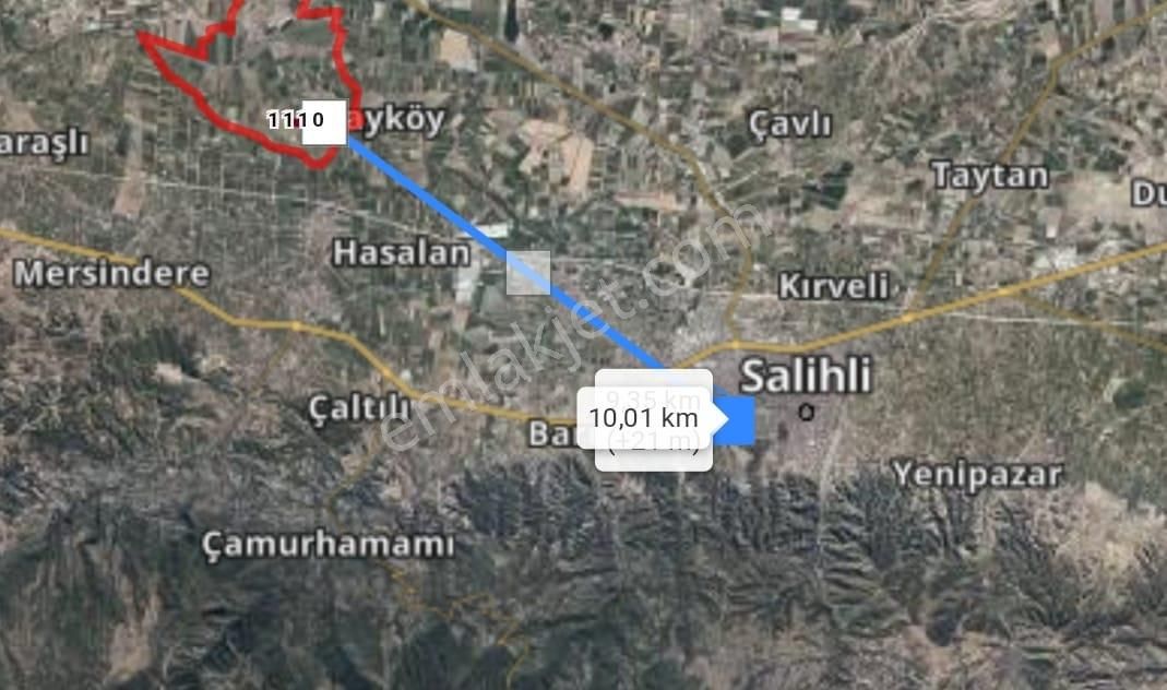 Salihli Karayahşi Satılık Konut İmarlı  Salihli Karayahşi de Satılık Fırsat 489 m2 İmarlı Arsa