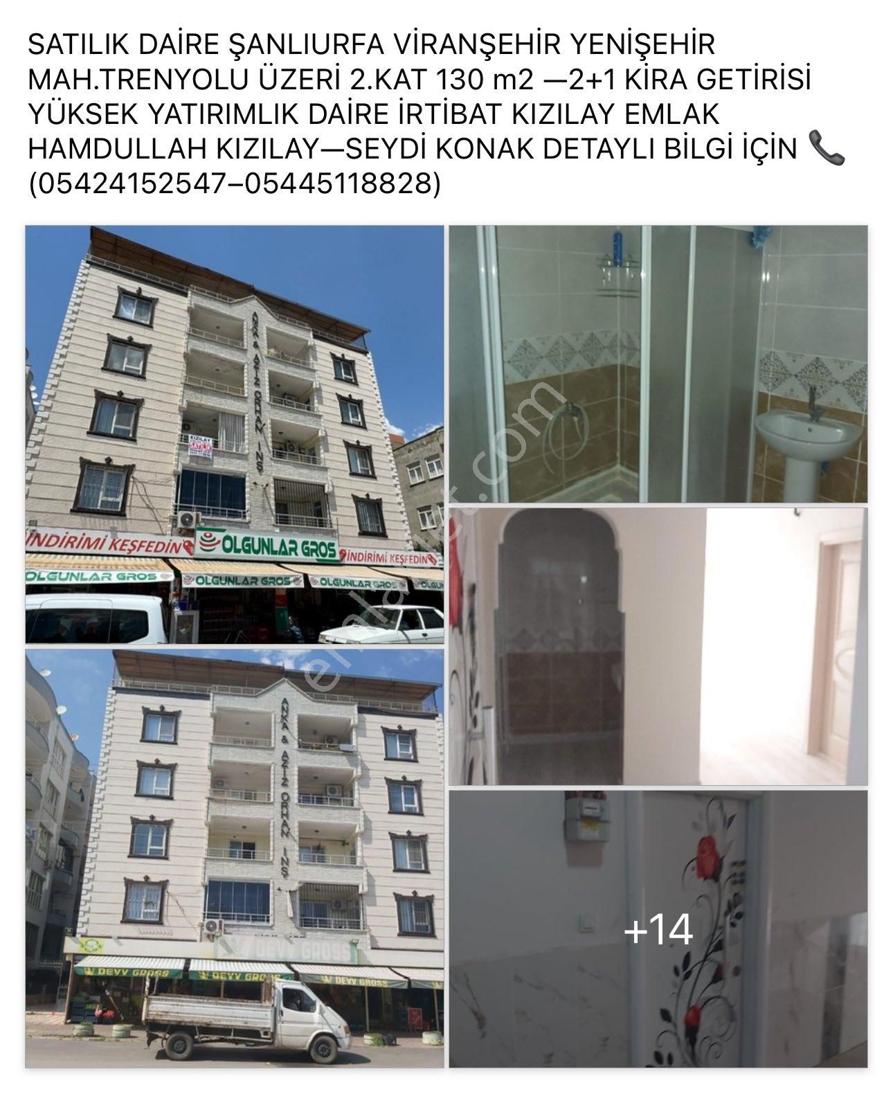 Viranşehir Yenişehir Satılık Daire ŞANLIURFA VİRANŞEHİR YENİŞEHİR MAHALLESİN’DE SATILIK KELLEPUR DAİRE