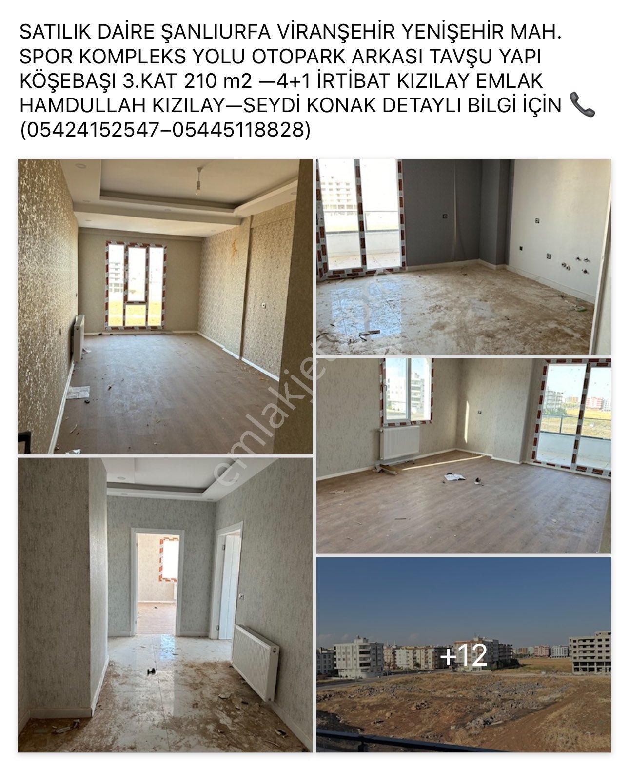 Viranşehir Yenişehir Satılık Daire ŞANLIURFA VİRANŞEHİR YENİŞEHİR MAH. SATILIK SIFIR DAİRE