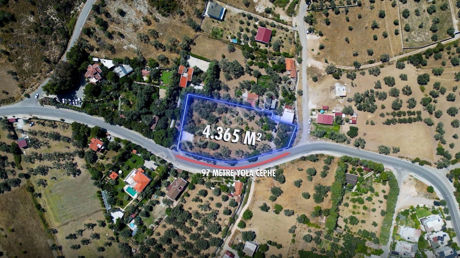 Urla'nın İncisi Çeşmealtı'nda Satılık Yola Cepheli Tarla - Görsel 6