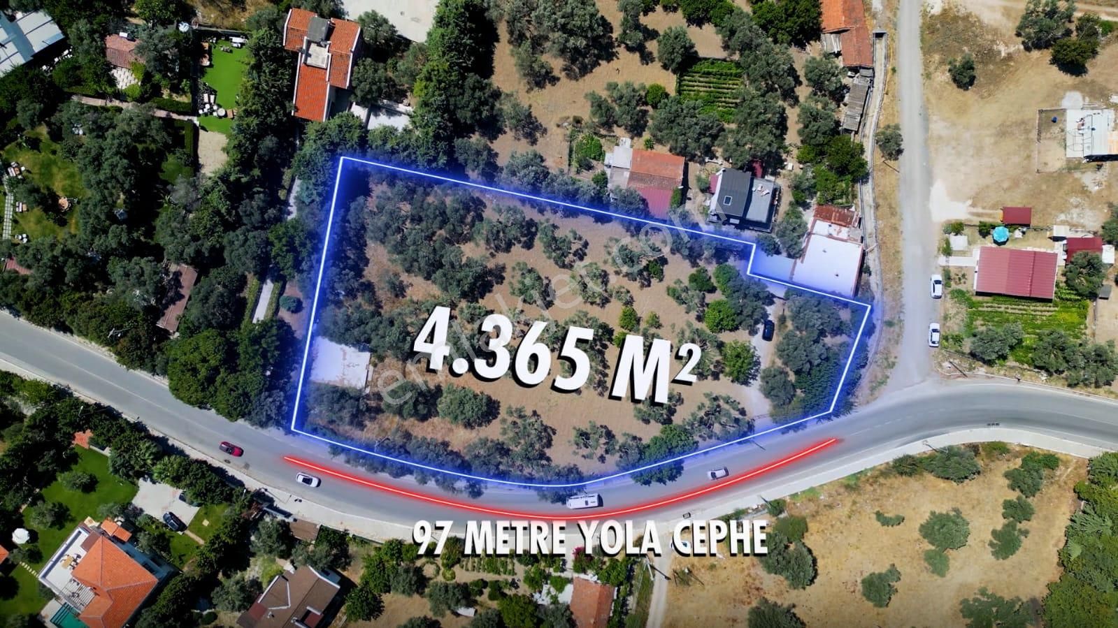 Urla'nın İncisi Çeşmealtı'nda Satılık Yola Cepheli Tarla - Görsel 5