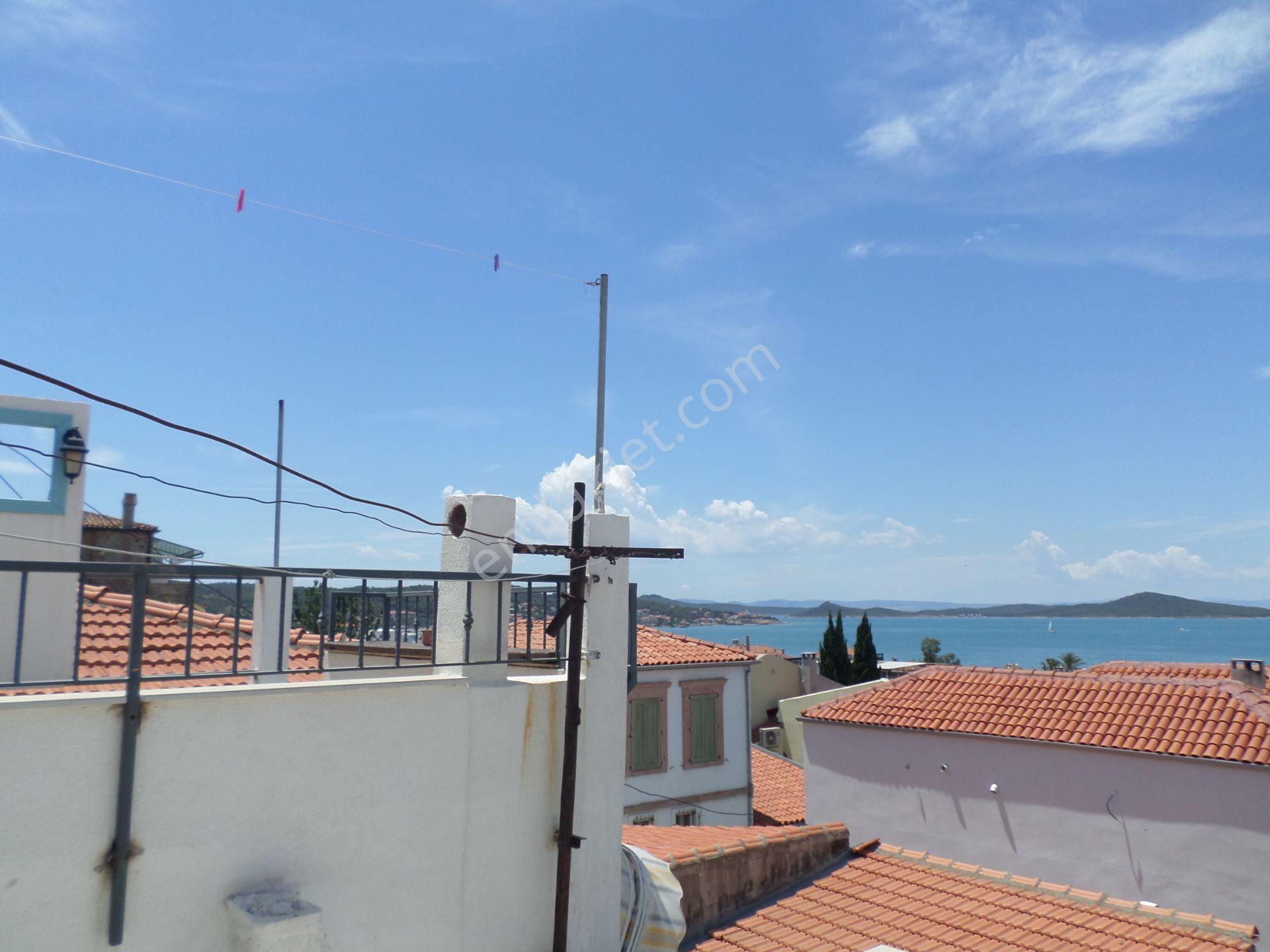 Ayvalık Sakarya Mahalesinde Deniz Manzaralı Satılık Müstakil Ev - Görsel 14