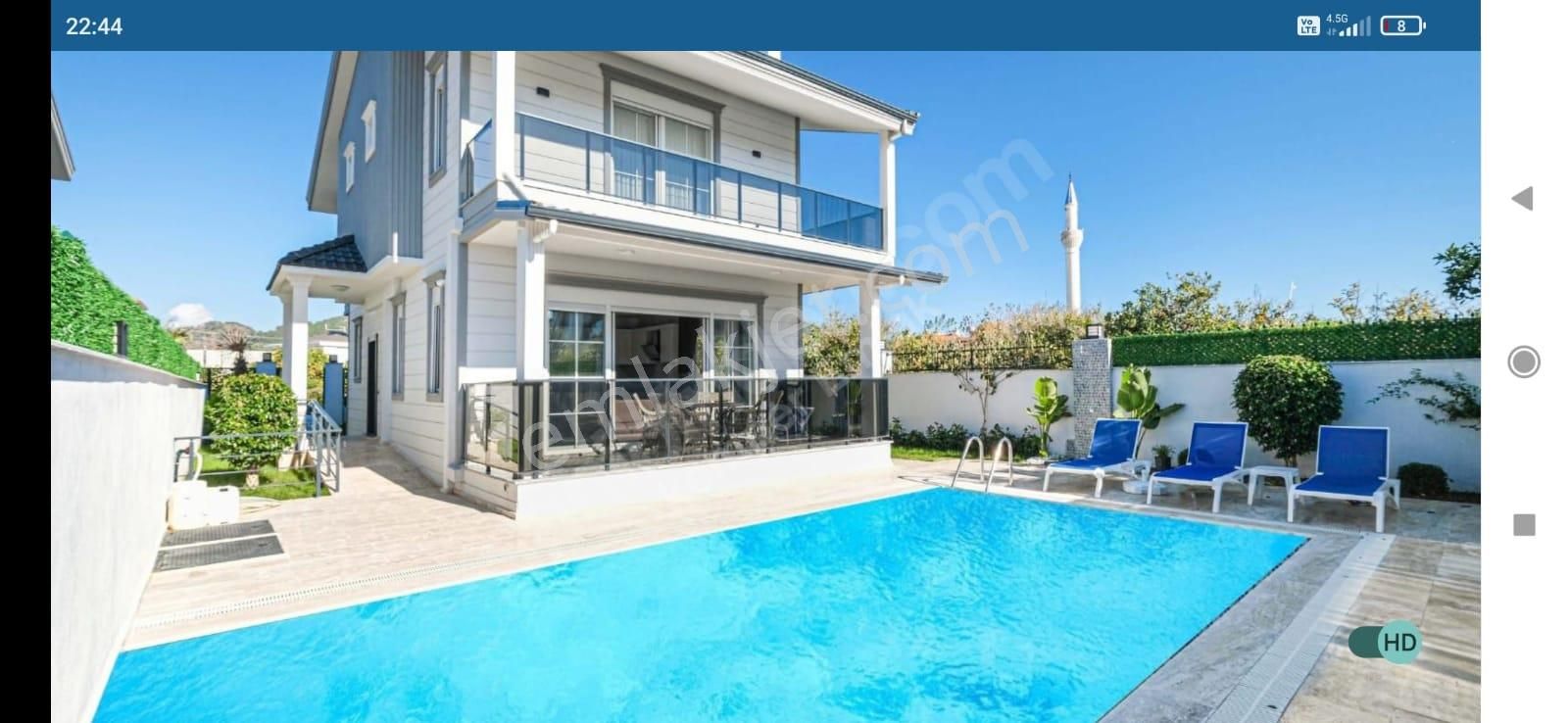 Kemer Çamyuva Satılık Villa KEMER ÇAMYUVA SATILIK 4+1 FULL EŞYALI VİLLA DENİZE 500 M