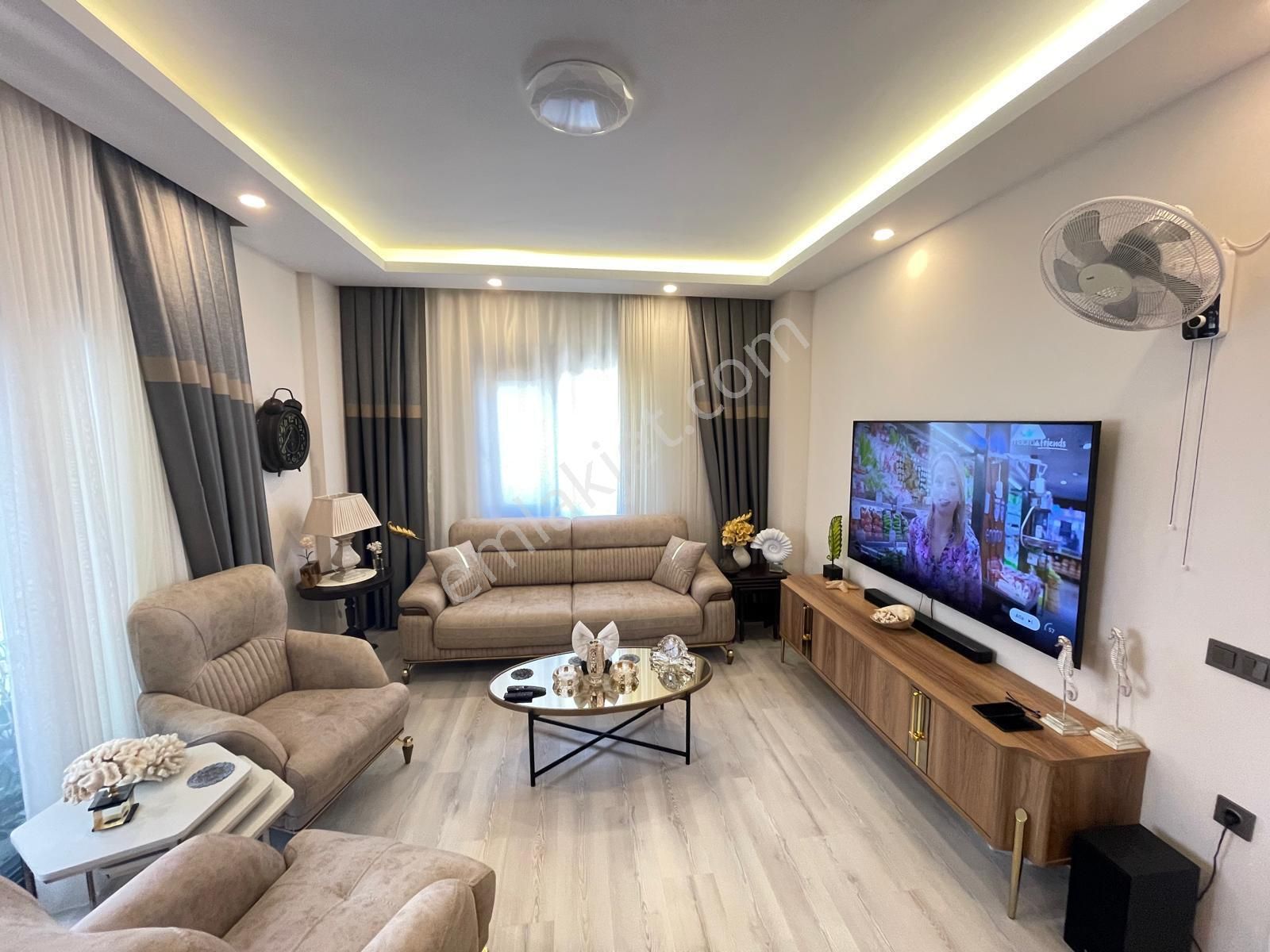 Alanya Çıplaklı Satılık Daire SIFIR BINADA,SIFIR MOBİLYALI 2+1 