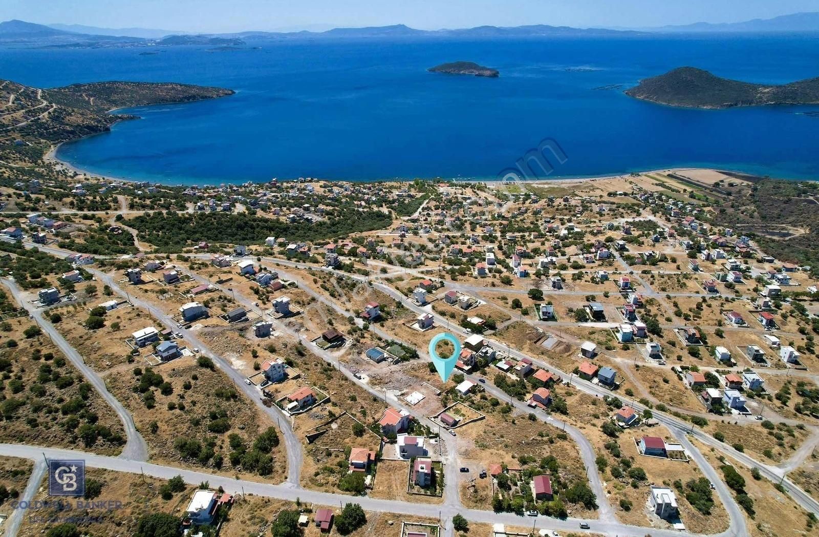 Dikili Çandarlı Satılık Villa İmarlı Çandarlı Bimeykoda Ada Manzaralı Villa İmarlı Arsa