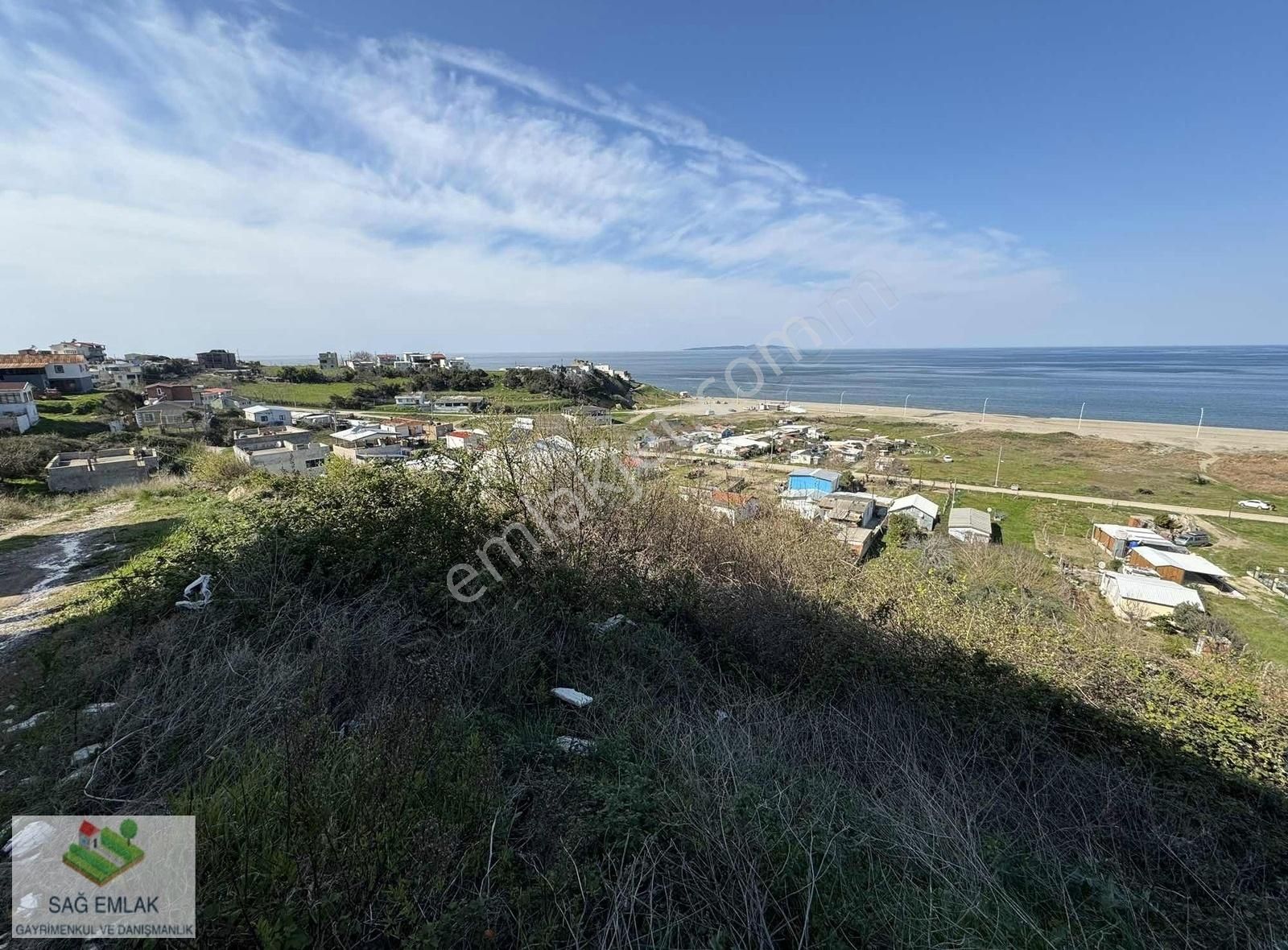 Mudanya Mesudiye Satılık Tarla Mudanya Mesudiye'de 100m2 Arsa Deniz Manzaralı