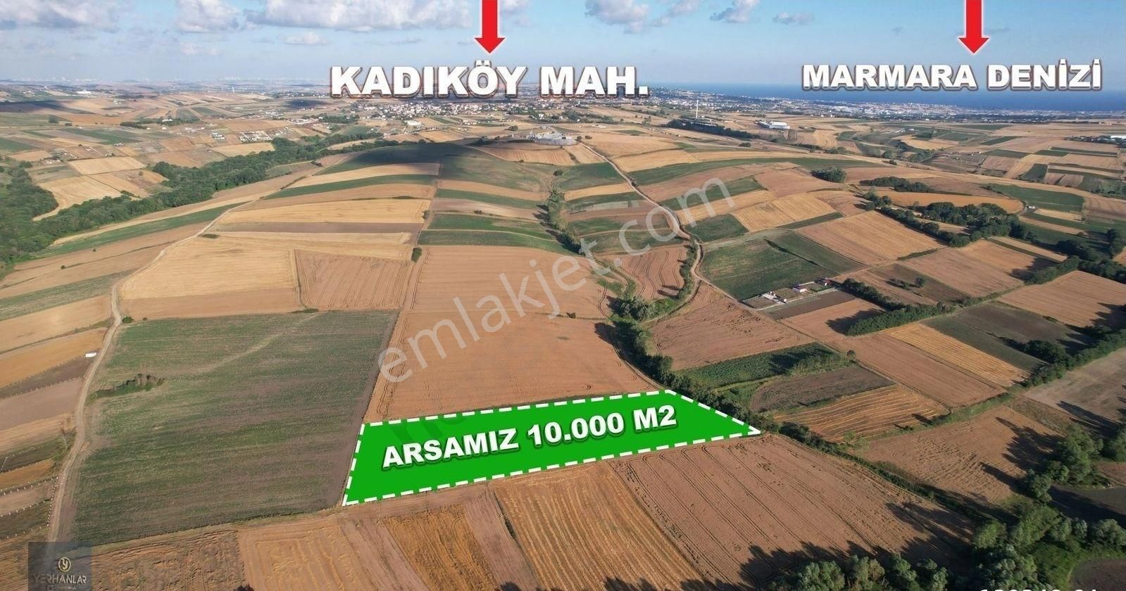 Silivri Kadıköy Satılık Tarla Silivri Kadıköy Oto Yola Cephe Köy Yakını 10,000 M2 Arsa