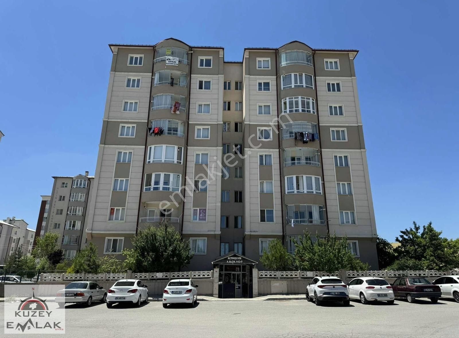 Sivas Merkez Diriliş Satılık Daire KUZEY'DEN TUZLUGÖL'DE SATILIK 3+1 125m2 DAİRE