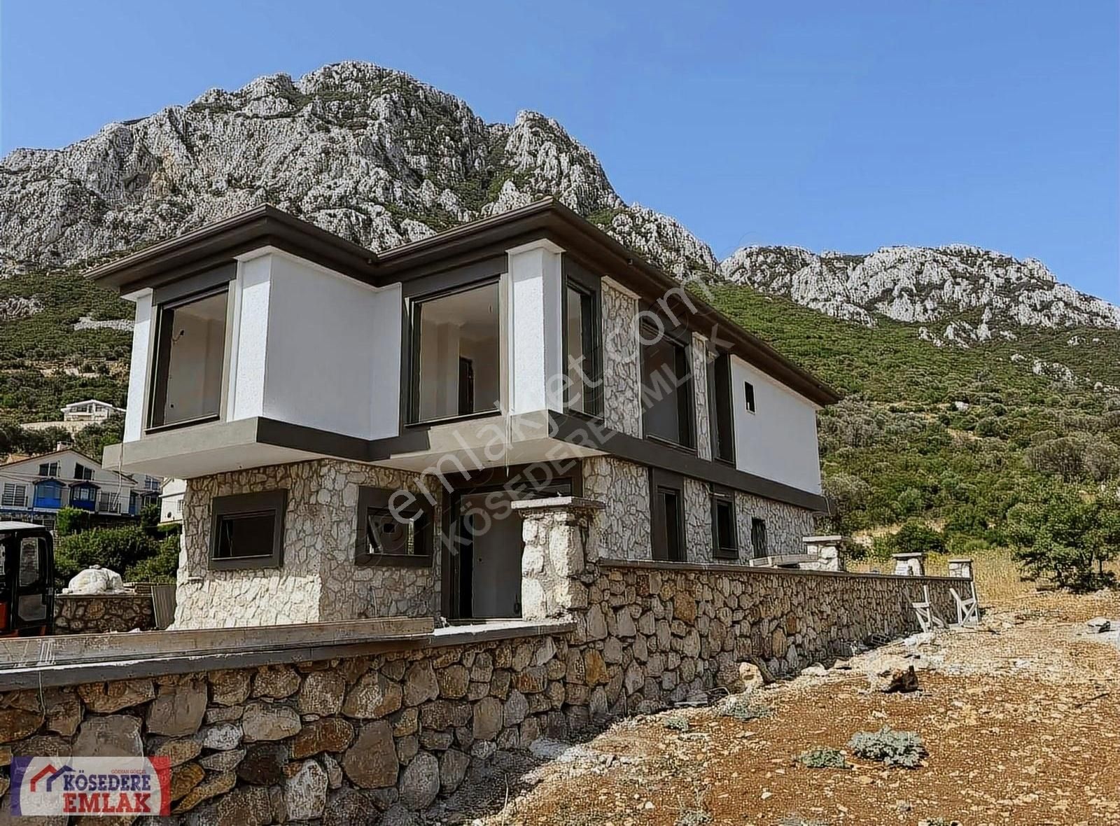 Karaburun Saip Satılık Villa KÖSEDERE EMLAK'tan SAİP'te Deniz Manz.lı, Sıfır, Villa