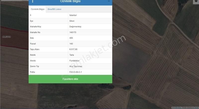 Silivri Değirmenköy Fundalıklar Mevkii Göle Yakın 344 M2 Kelepir - Görsel 6