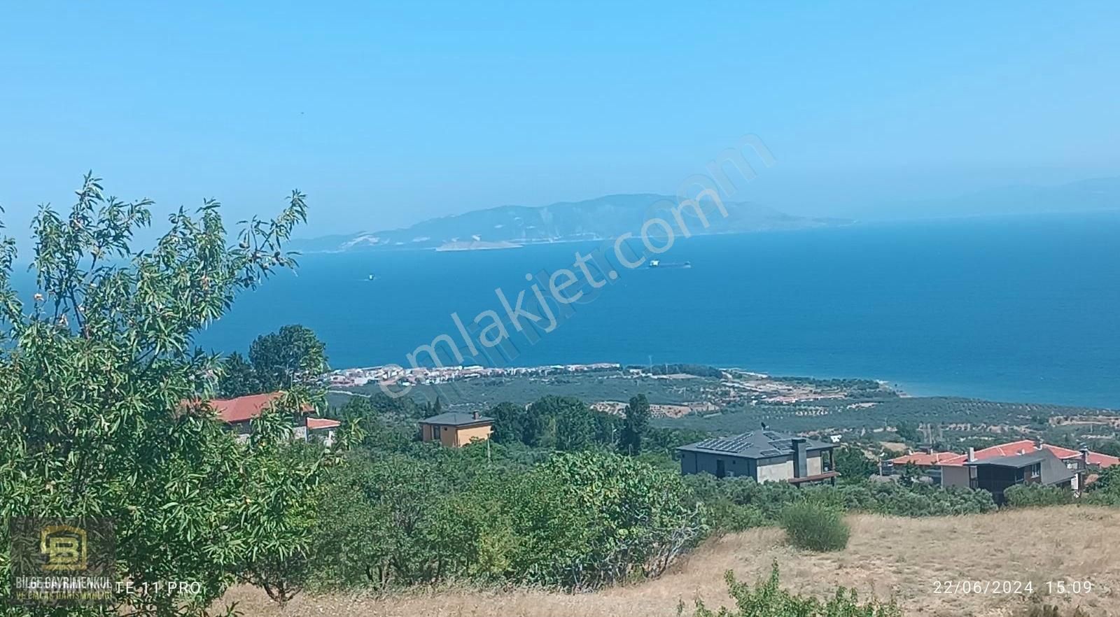 Şarköy Yukarıkalamış Satılık Müstakil Ev Şarköy'de Yapı kayıt belgeli panoramik deniz manzaralı bahçe