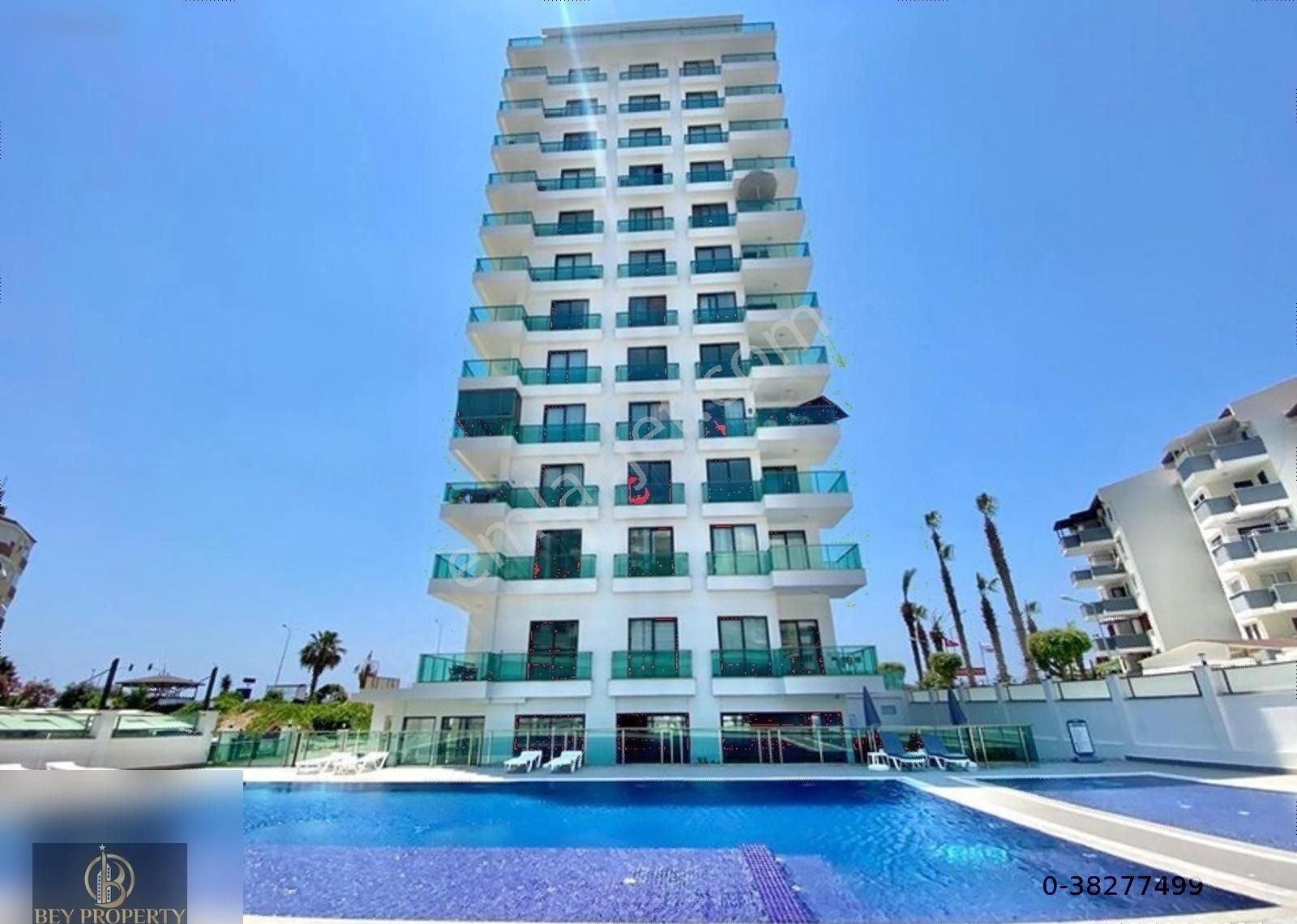 Alanya Mahmutlar Satılık Daire ALANYA/MAHMUTLAR DENİZE SIFIR FULL KALE VE DENİZ MANZARALI DAİRE