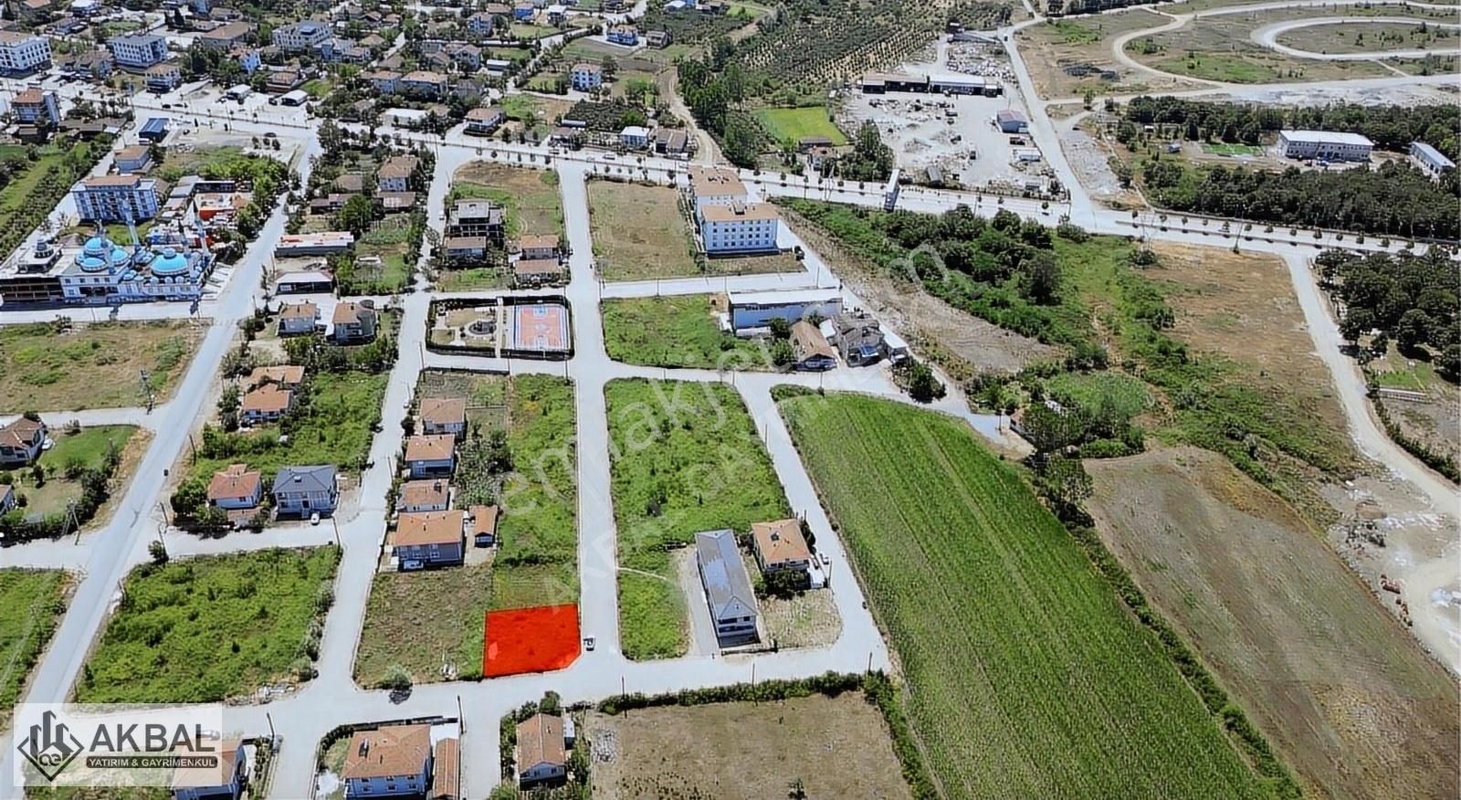 Gümüşova Fatih Satılık Konut İmarlı AKBAL'dan Satılık Net 418m² Müstakil Köşe Parsel