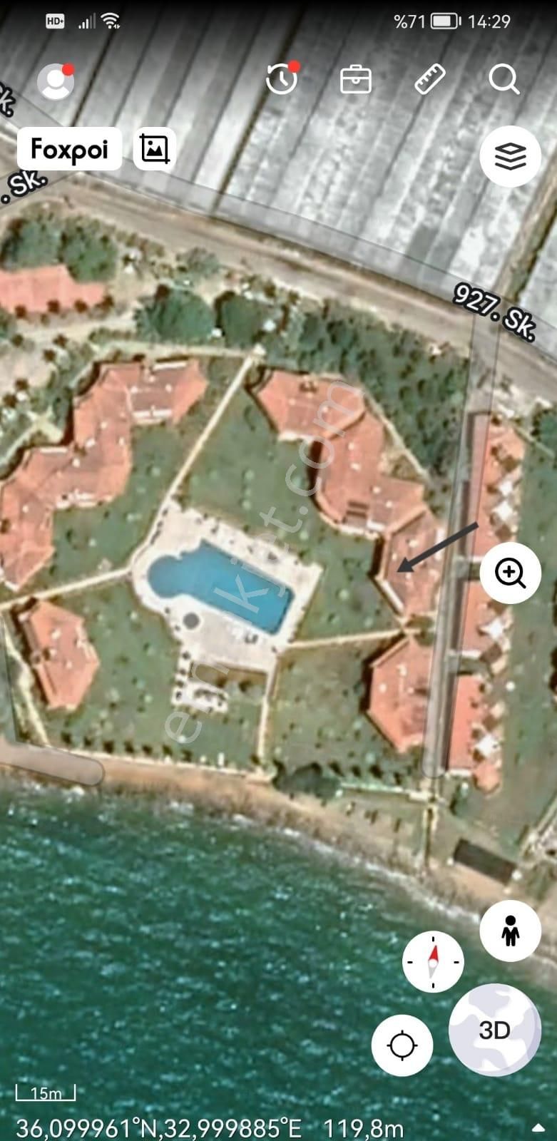 Mersin Bozyazı Körfez Evleri Sitesi'nde 2. Kat 3+1 Eşyalı Satılık Yazlık - Görsel 13