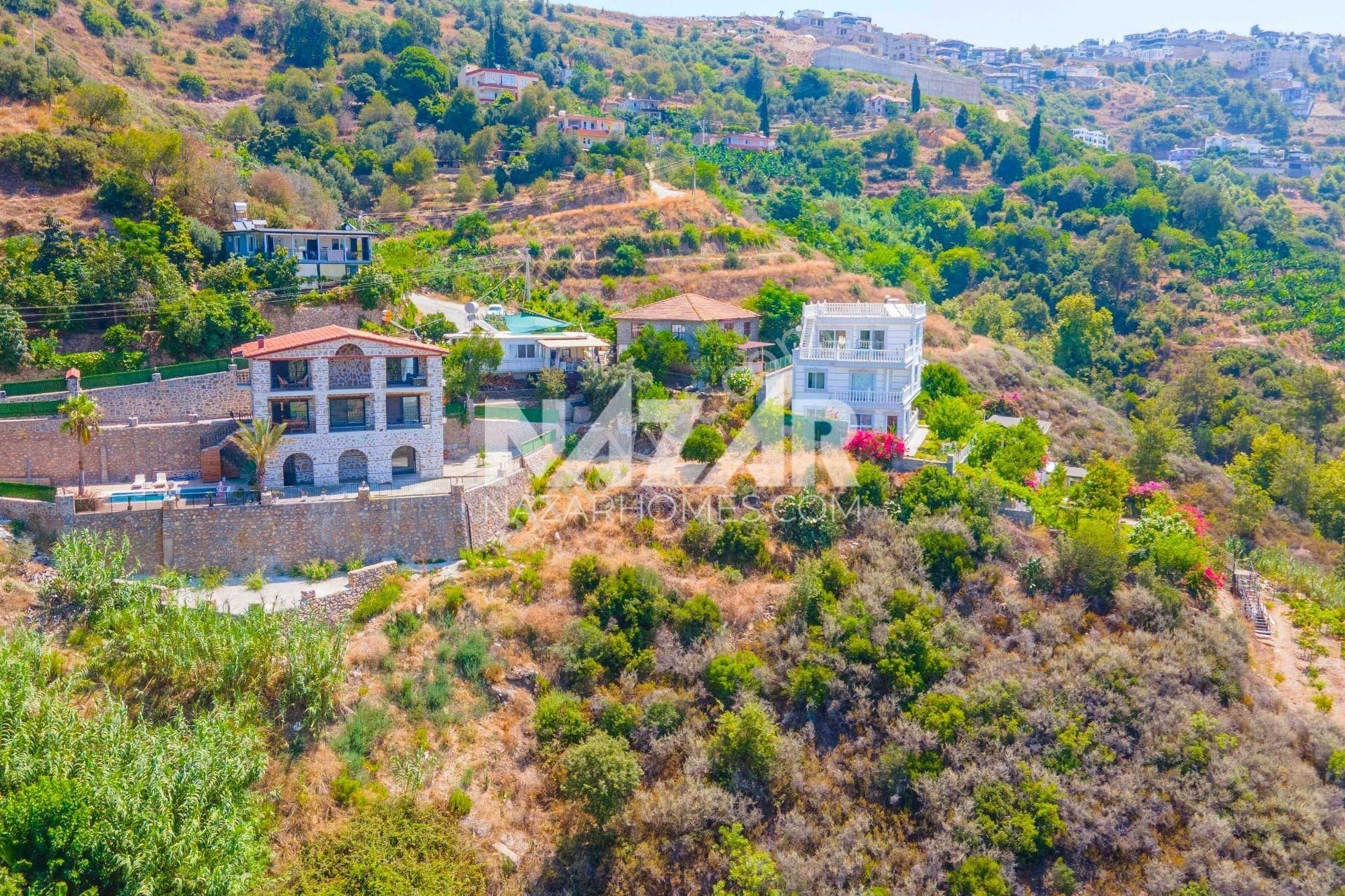 Alanya Kargıcak’ta Satılık İmarlı Manzaralı 553 M² Arsa - Görsel 13