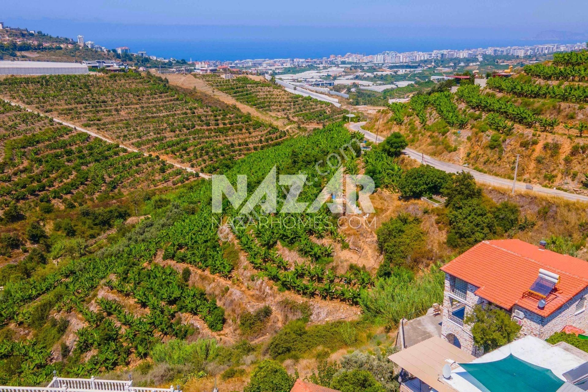 Alanya Kargıcak’ta Satılık İmarlı Manzaralı 553 M² Arsa - Görsel 8