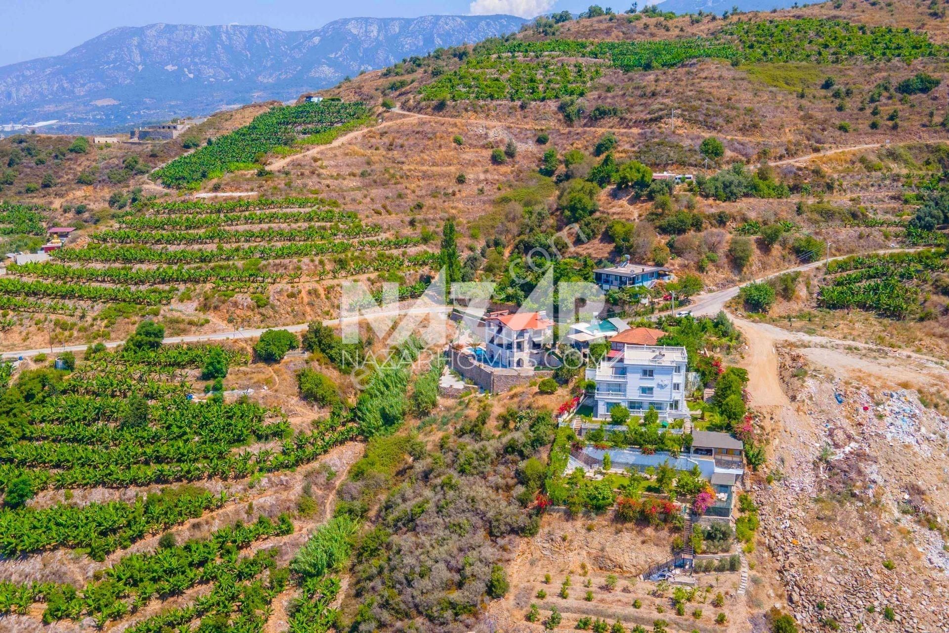 Alanya Kargıcak’ta Satılık İmarlı Manzaralı 553 M² Arsa - Görsel 11