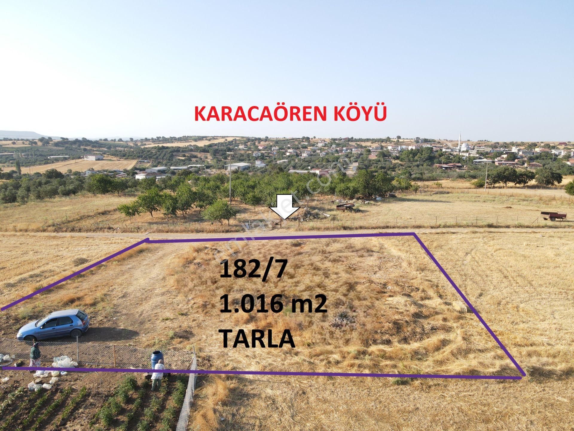 Çanakkale Merkez Karacaören Köyü Satılık Tarla  ÇANAKKALE MERKEZ KÖYÜ KARACAÖREN'de 1.016 m2 SATILIK TARLA