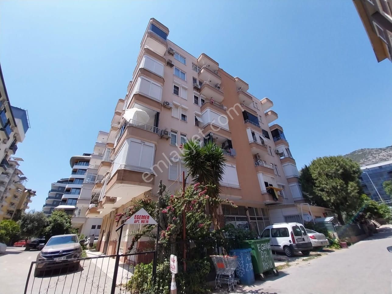 Alanya Çarşı Satılık Daire  ALANYA SATILIK 1+1 EŞYALI DAİRE CLEOPATRA EGEMEN APARTMANI