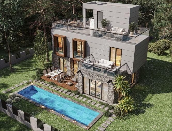 Edremit Güre Satılık Villa Kazdağlarında Ultra Lüks 3+1 Villalar