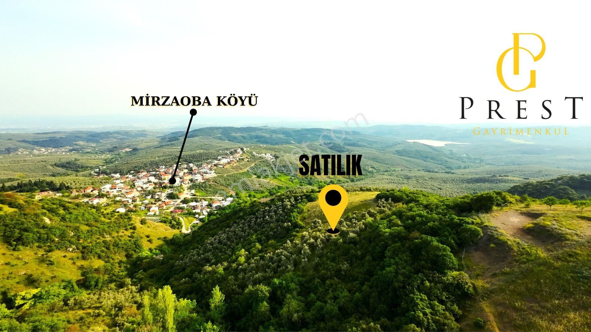 Mudanya Mirzaoba Satılık Tarla  Bursa Mudanya Mirzaoba'da Satılık Tarla (1534m²) - PREST GAYRİMENKUL