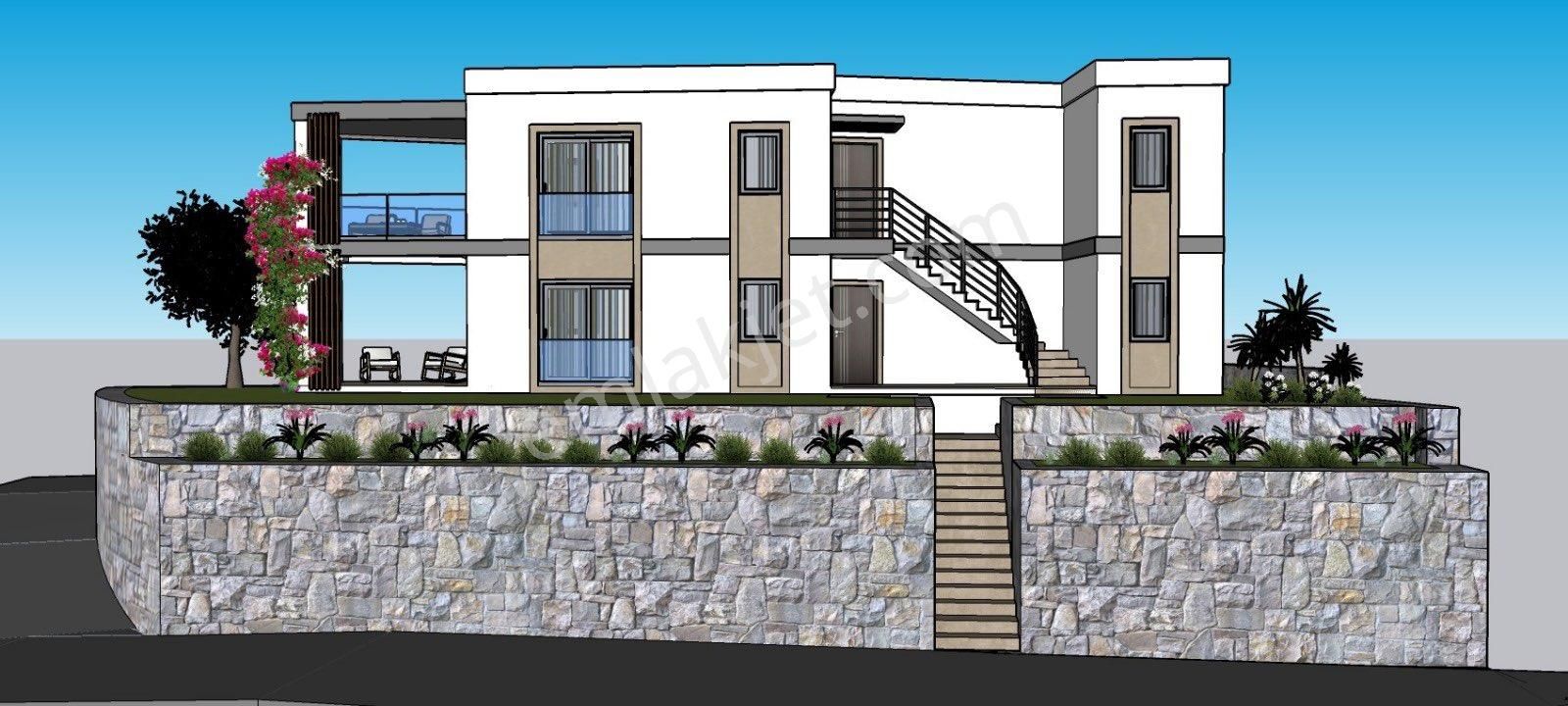 Bodrum Dereköy Satılık Daire BODRUM DEREKÖY DE PROJEDEN SATILIK ÜST KAT DAİRE