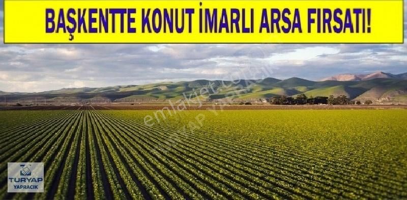 Etimesgut Atayurt Satılık Konut İmarlı TURYAP YAPRACIK 'tan Yapılaşma Yakını 914m² Fırsat Arsa