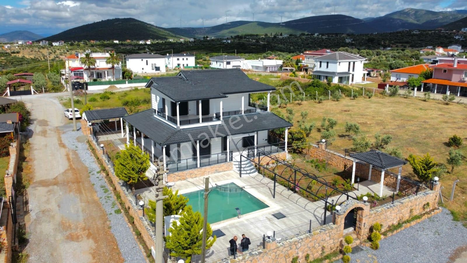 Didim Ak Yeniköy Satılık Villa  DİDİM YEŞİLTEPE'DE 720m2 ARSA İÇİNDE MUHTEŞEM VİLLA