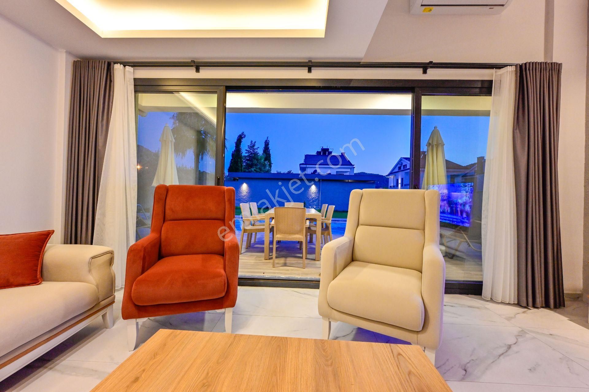 Ölüdeniz'e Yakın Kiralık 3+1 Saunalı Havuzlu Villa Mera-150 - Görsel 20