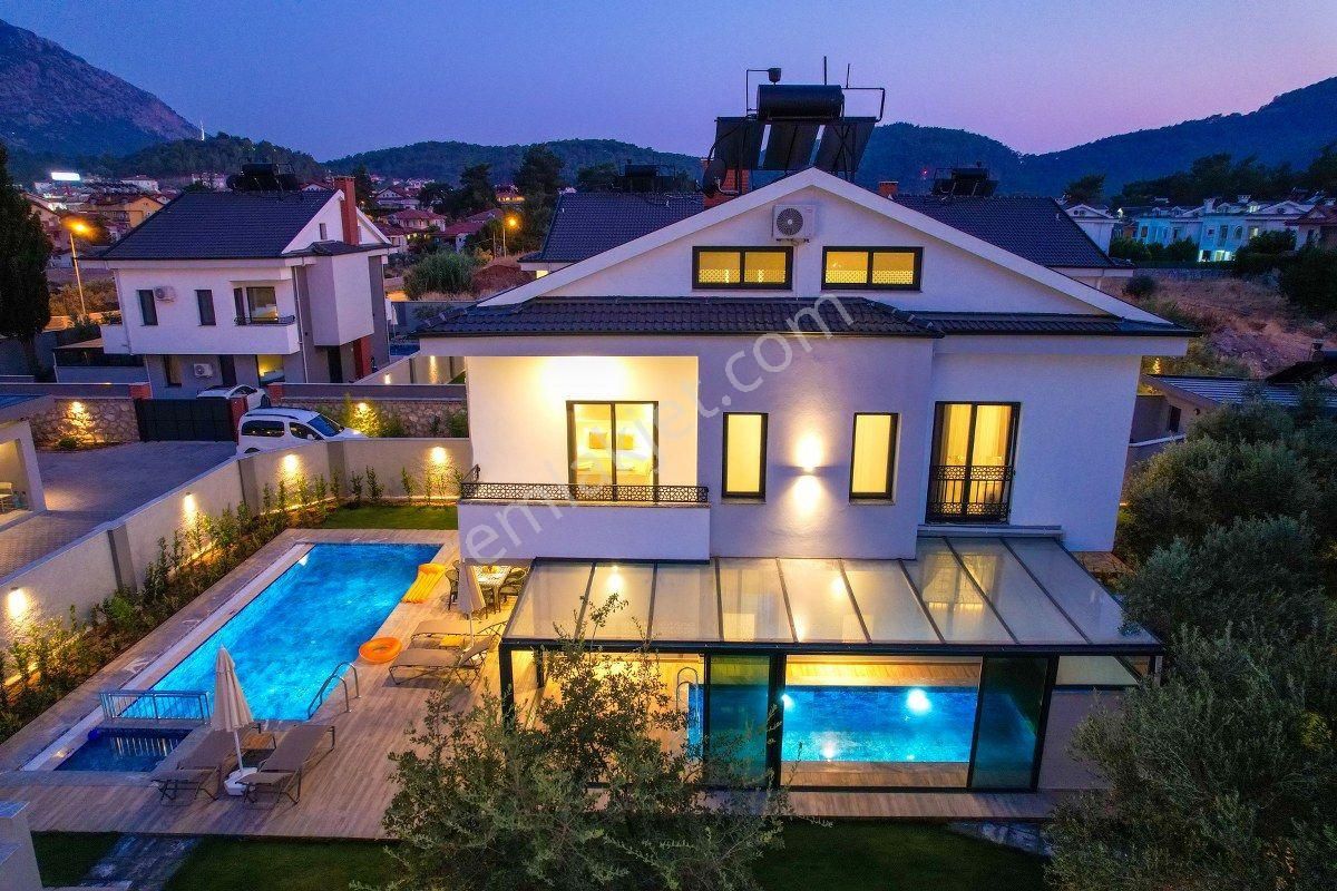 Ölüdeniz'e Yakın Kiralık 3+1 Saunalı Havuzlu Villa Mera-150 - Görsel 11