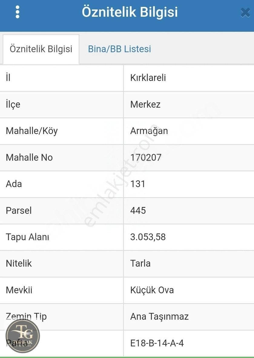 Kırklareli Merkez Armağan Köyü Satılık Tarla Armağan Köyünde Doğa İçerisinde 3 Dönüm Fırsat Arazi