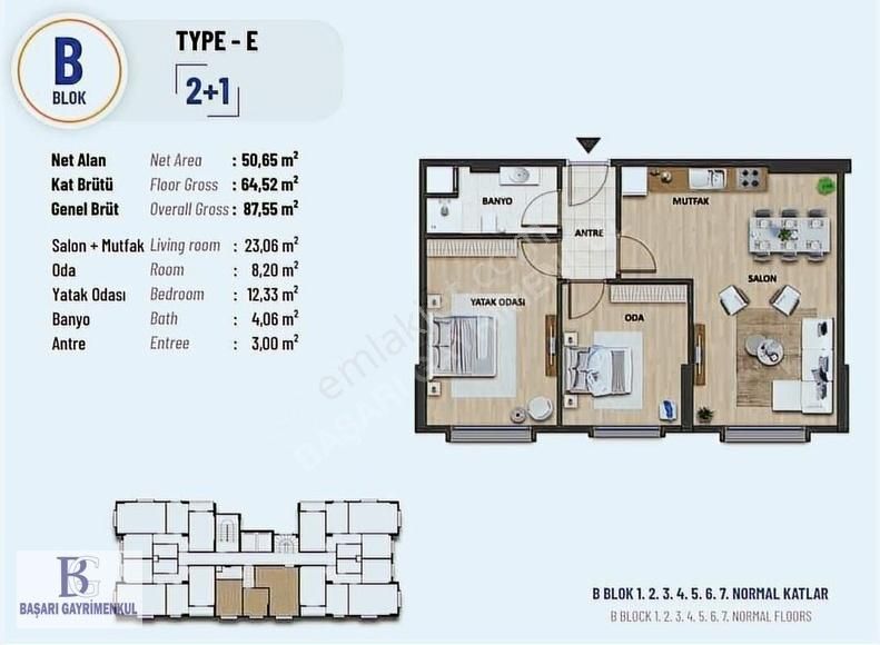 Pendik Dumlupınar Satılık Daire BAŞARI'DAN TAVŞANTEPE METROYA 2 ADIM MESAFEDE 70 M2 2+1