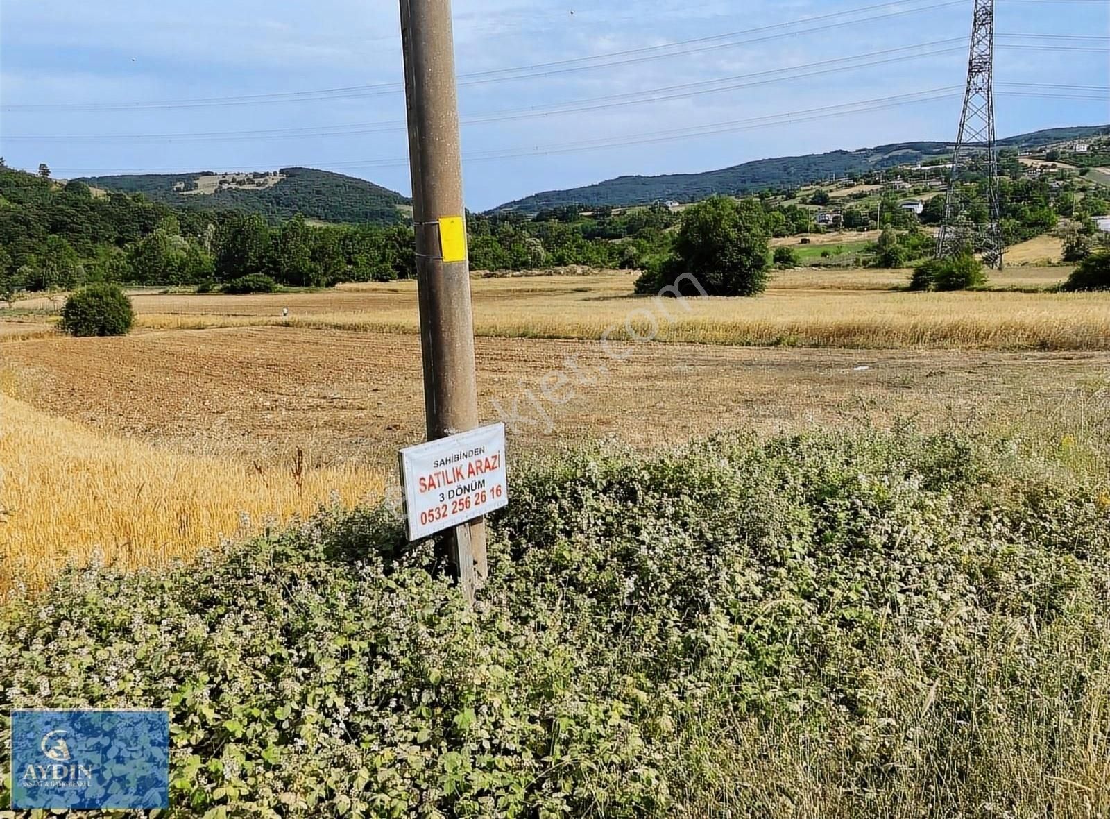 Kandıra Çalyer Satılık Tarla kandıra da yola cephe