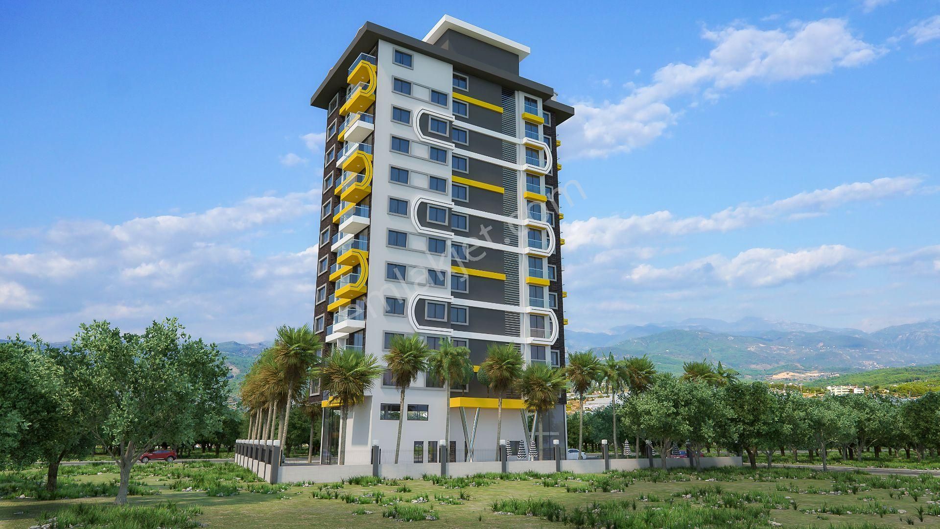 Alanya Mahmutlar Satılık Residence  MAHMUTLAR SATILIK 2+1 BOŞ Topçu sonas buket