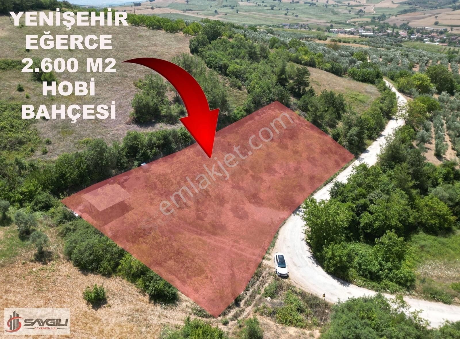 Yenişehir Eğerce Satılık Zeytinlik YENİŞEHİR EĞERCE 2.327 M2 HOBİ BAHÇESİ ASFALTA CEPHE