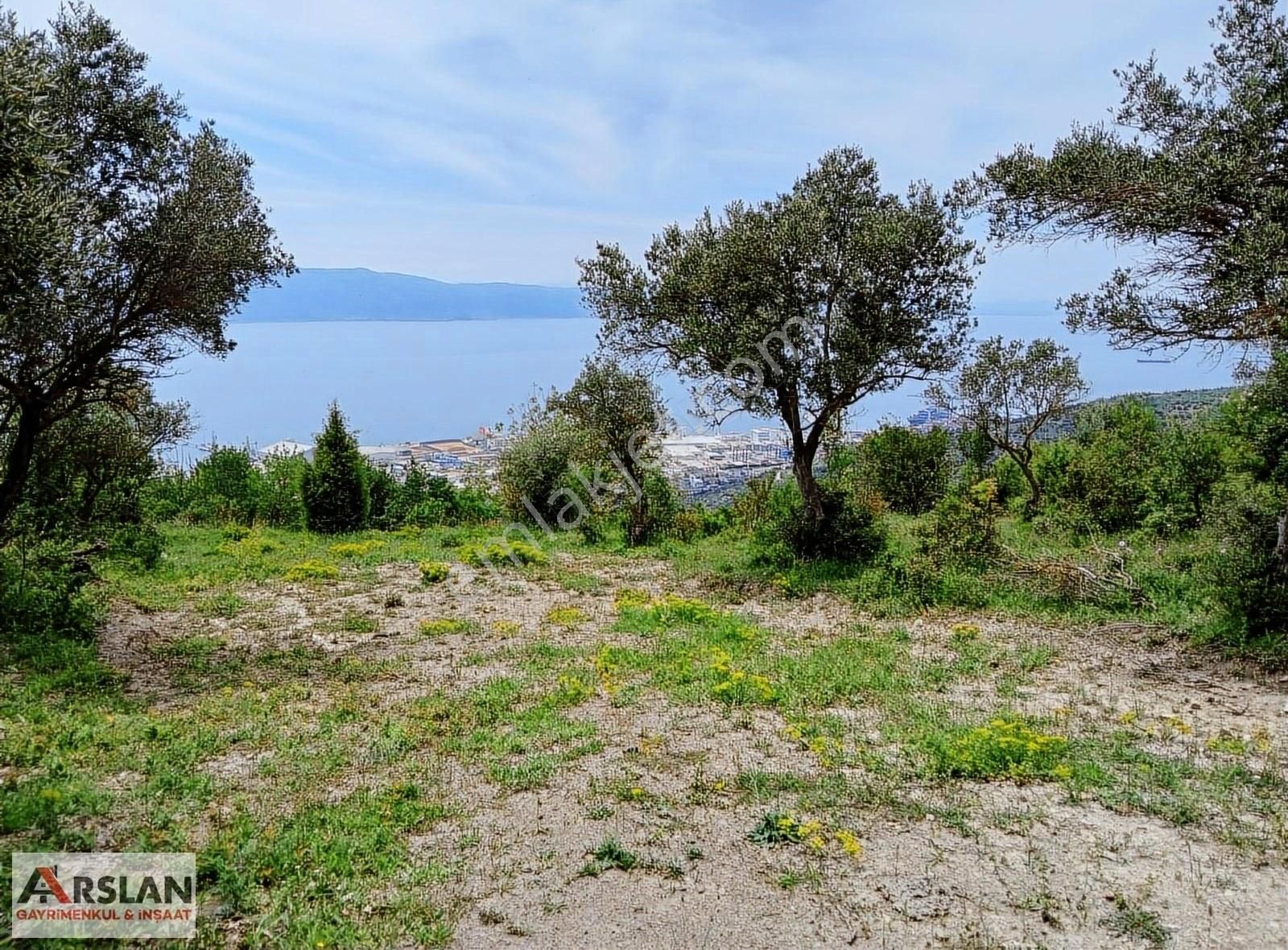 Körfez İlimtepe Satılık Bağ & Bahçe Arslan Gayrimenkul Körfez İlimtepe Deniz Manzaralı Hisseli Tarla