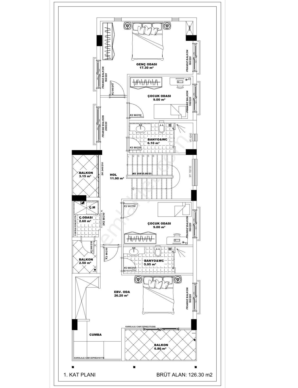 Erdemli Arslanlı Satılık Konut İmarlı  PROJE RUHSAT HAZIR DUBLEX İMARLI 730M2 ARSA 