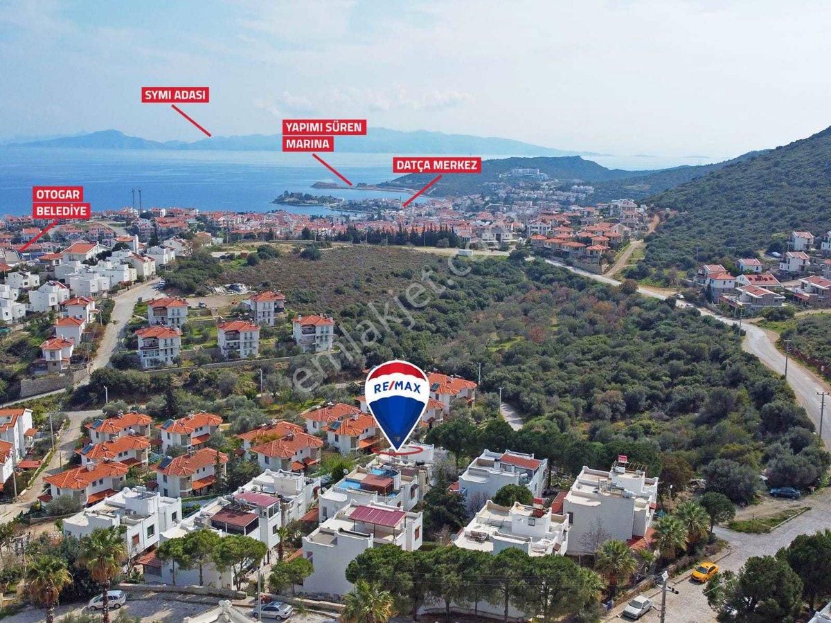 Datça İskele Satılık Villa Datça Merkezde Satılık 3+1 Deniz Manzaralı Villa