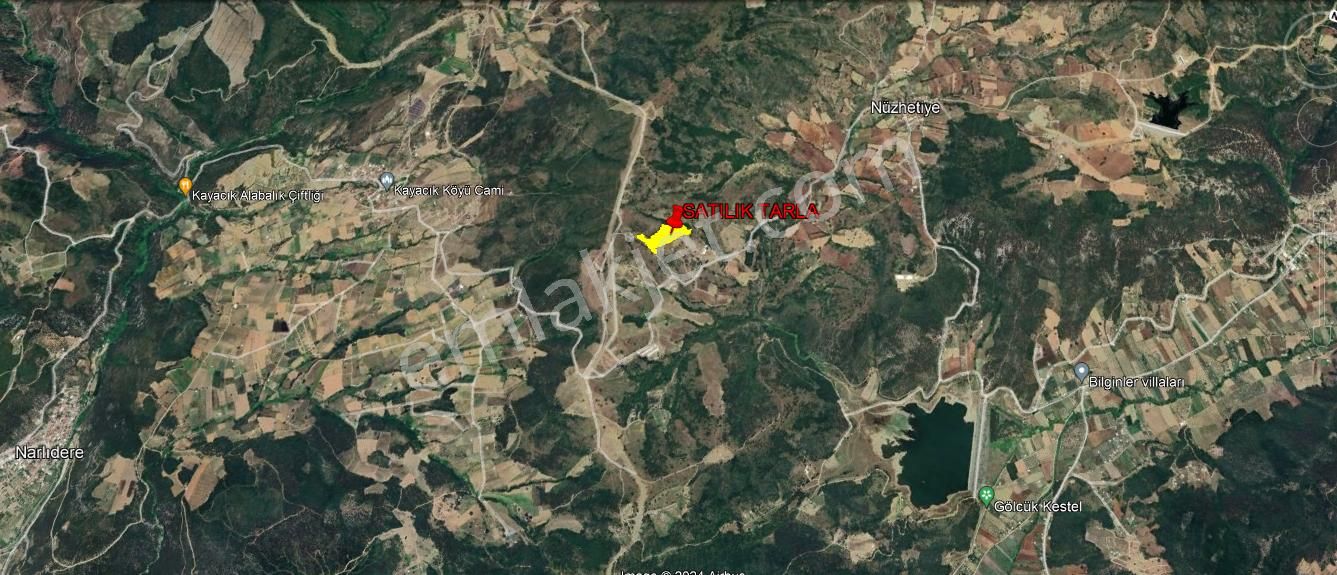 Roma' Dan Nüzhetiye Köyün' De Satılık Kooperatif Hisseli Tarla - Görsel 4
