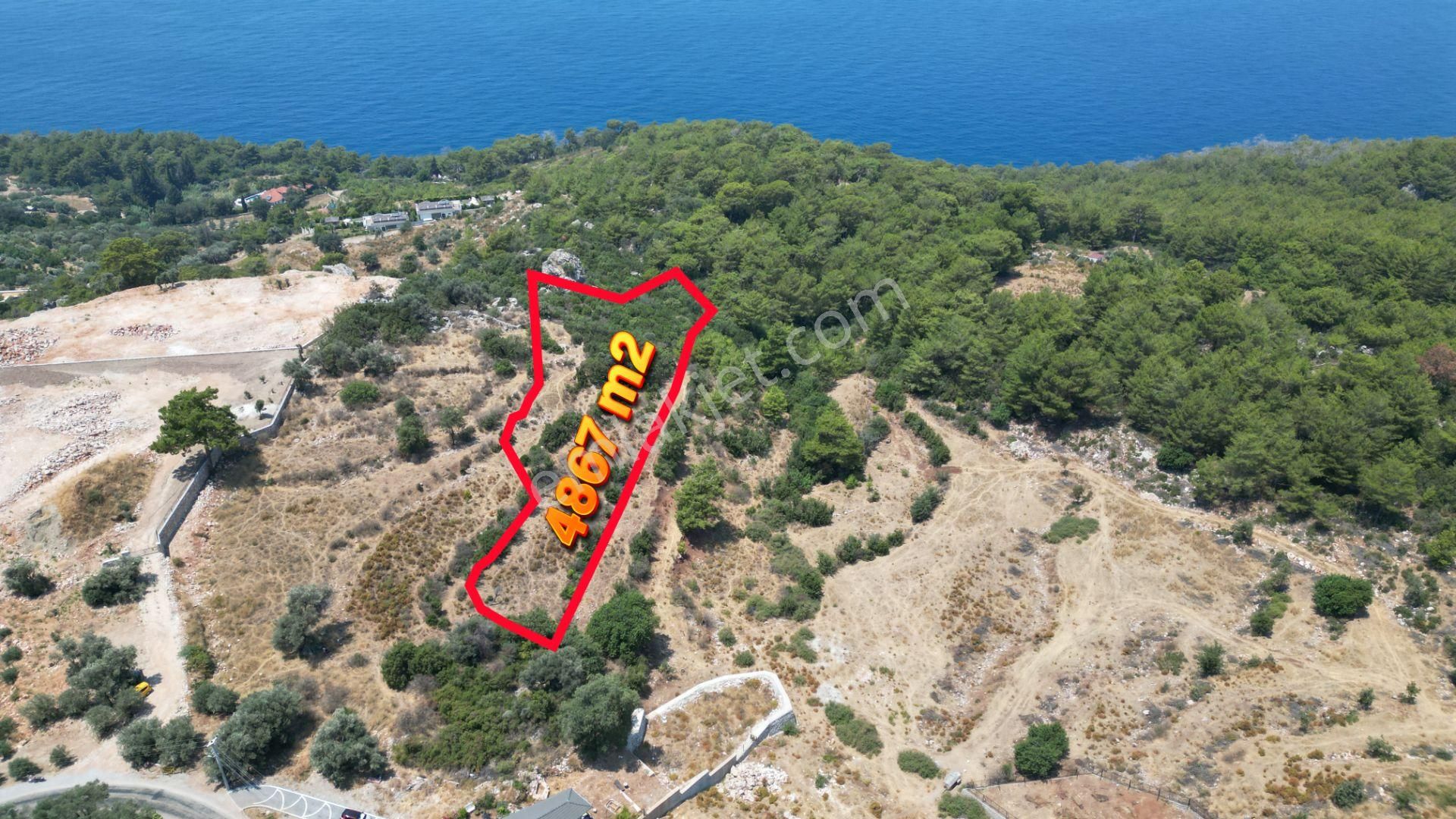 Goldhouse Dan Satılık Fethiye Faralya Da Manzaralı Arsa - Görsel 3