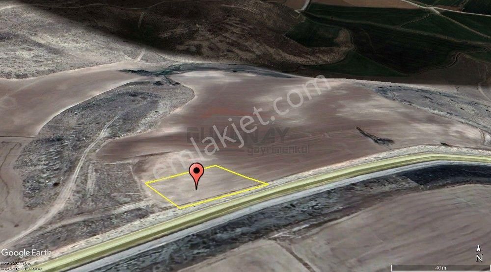 Çorum Merkez Eskiören Köyü (Merkez) Satılık Tarla  GÜVENAY - ÇORUM UĞURLU DAĞ YOLU ANA YOLA CEPHE 1,970 M² TARLA 