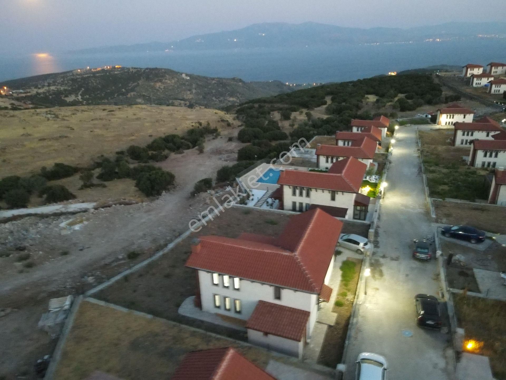 Ayvacık Balabanlı Köyü Satılık Villa Çanakkale Ayvacık Assos Bölgesi Balabanlı Köyü Deniz Manzaralı Satılık Taş Villa