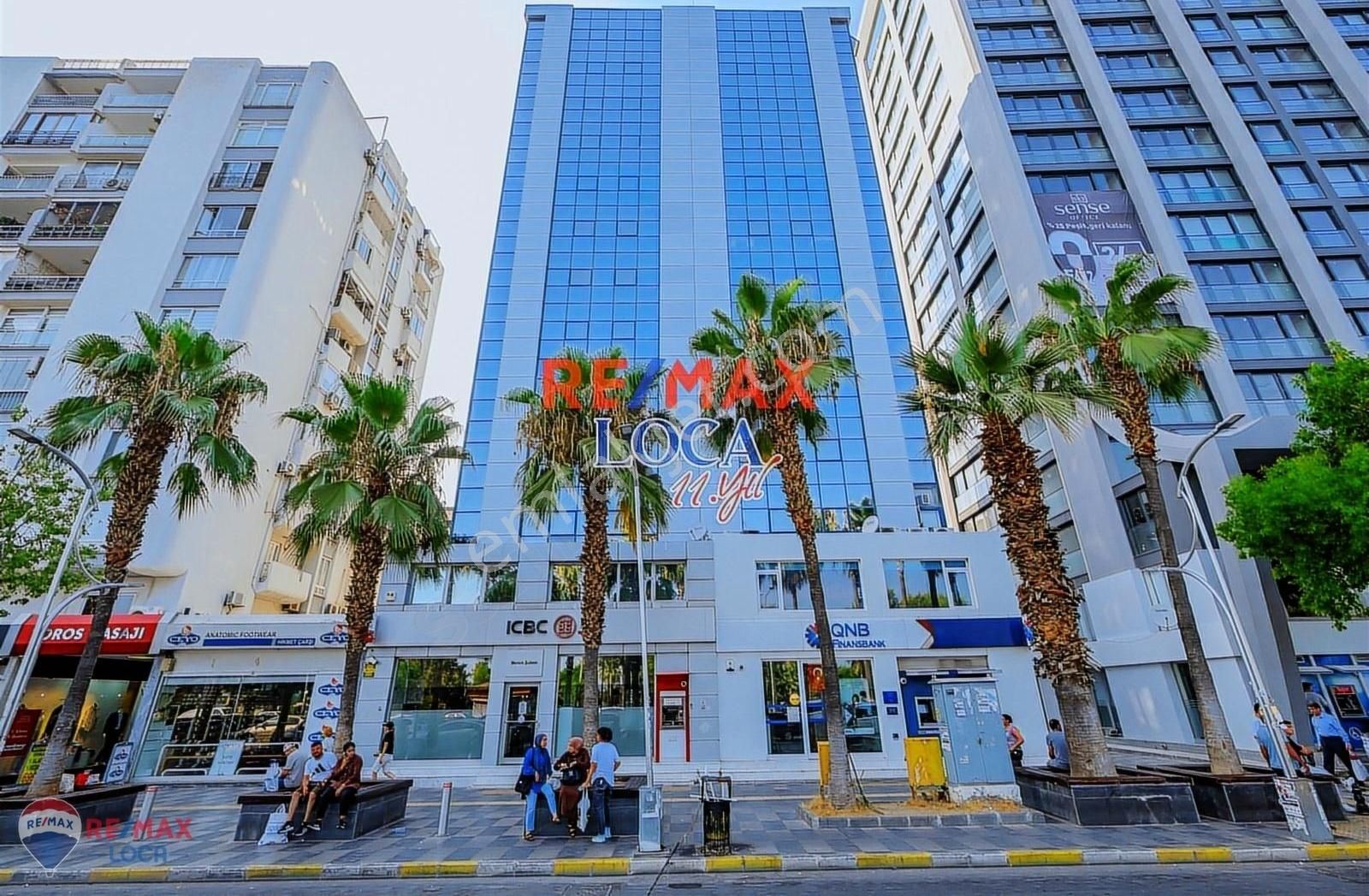 Akdeniz Çankaya Kiralık Ofis REMAX LOCA'DAN ÇARŞI MERKEZDE DENİZ MANZARALI,EŞYALI 3+1 OFİS