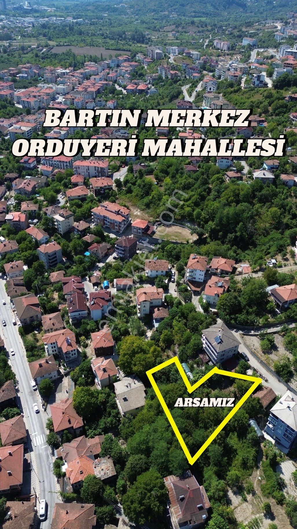 Bartın Merkez Orduyeri Satılık Konut İmarlı BİLGİN EMLAKTAN MERKEZDE 3 KAT İMARLI 1 TİCARİ İMARLI SATILIK ARSA