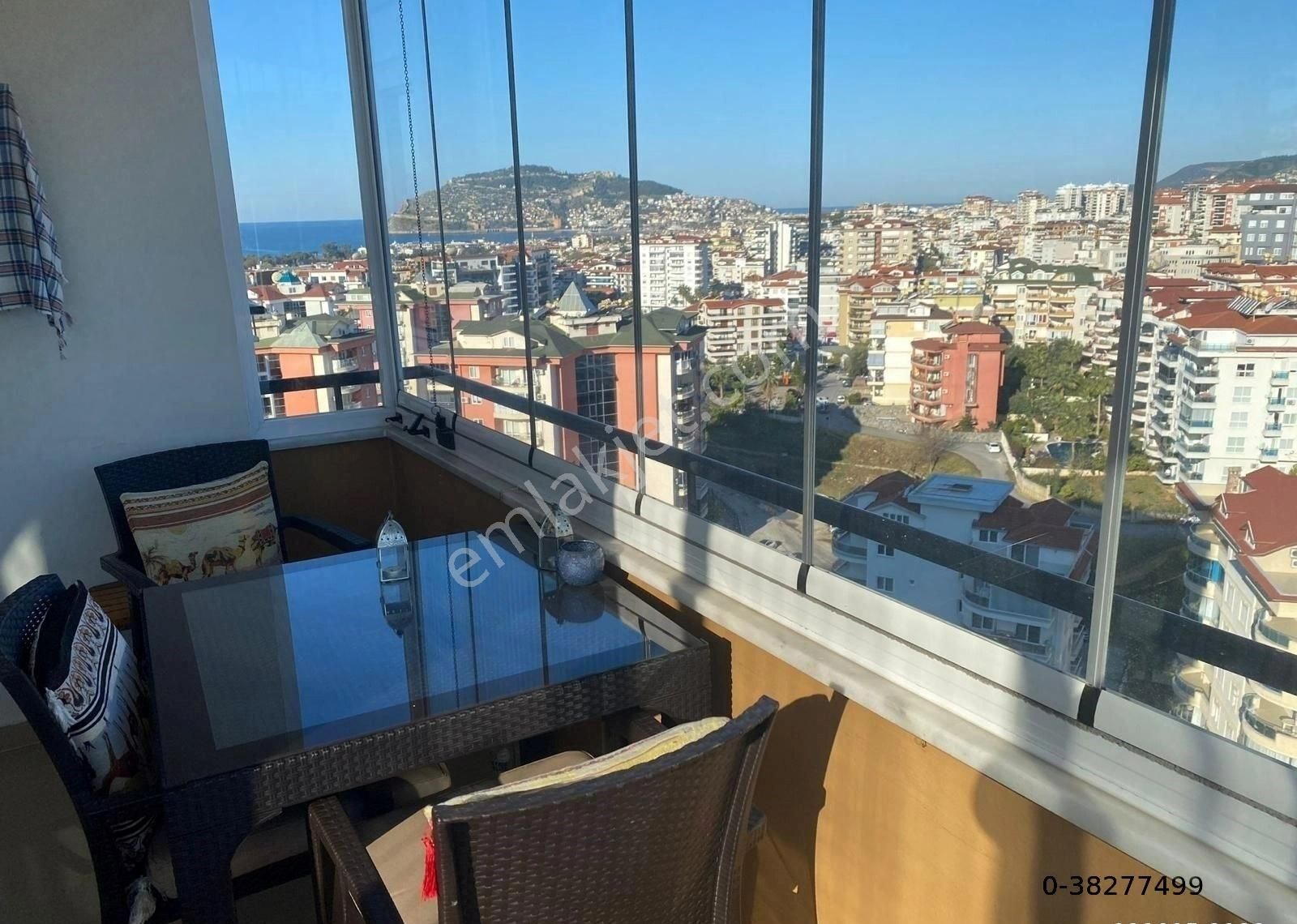 Alanya Cikcilli Satılık Daire ALANYA CİKCİLLİ 2+1 DENİZ VE KALE MANZARALI SATILIK MOBİLYALI DAİRE