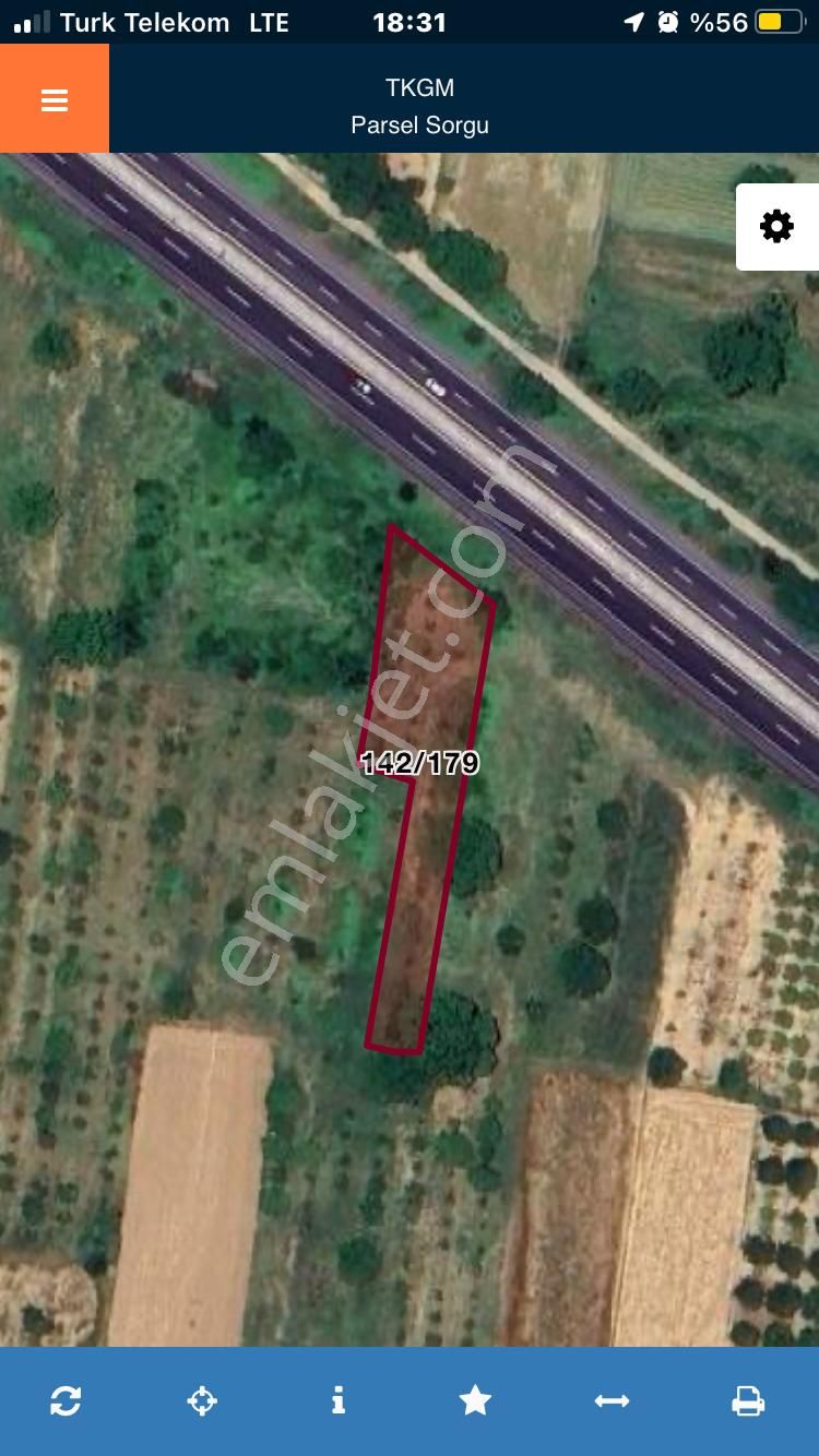 İnegöl Çitli'de Ankara Yolu Cepheli Satılık Tarla - Görsel 4