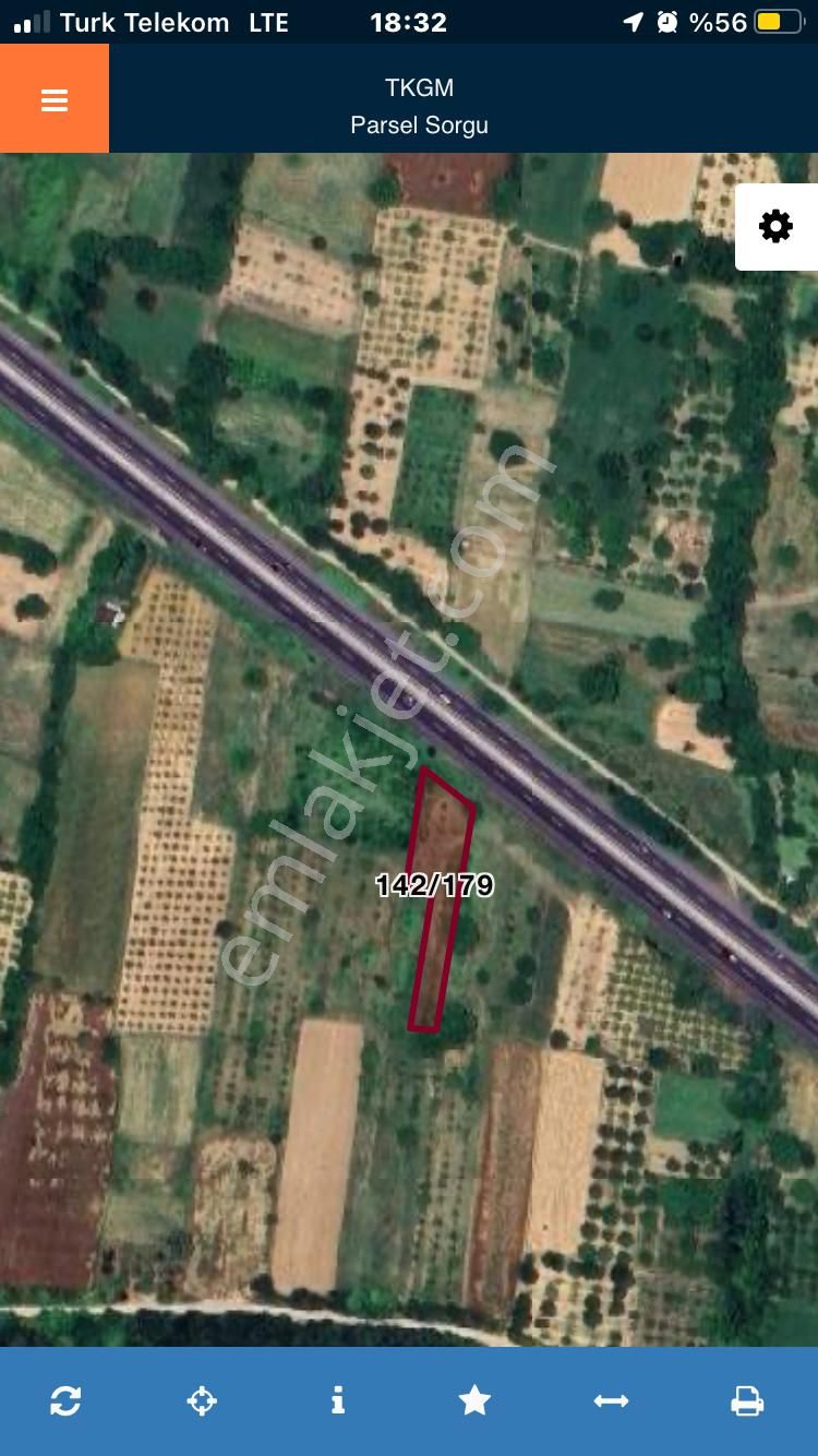 İnegöl Çitli'de Ankara Yolu Cepheli Satılık Tarla - Görsel 3